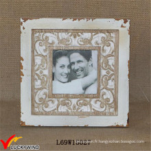 Teinté Shabby Chic Rustic Wood Table Version Couples Photo Frame